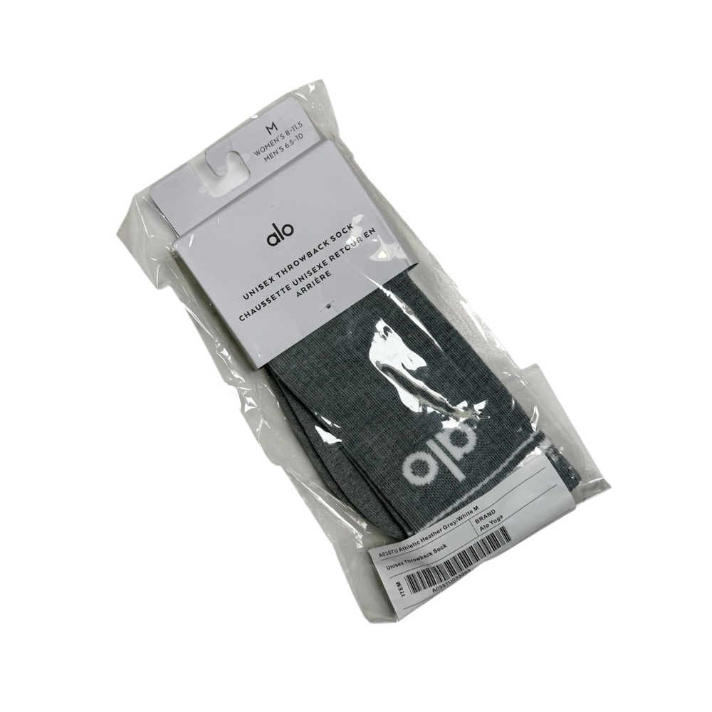 Alo Yoga Unisex Throwback Socks‎ Athletic Crew Socks NWT